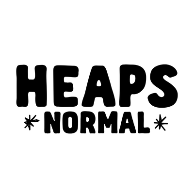 Heaps Normal logo