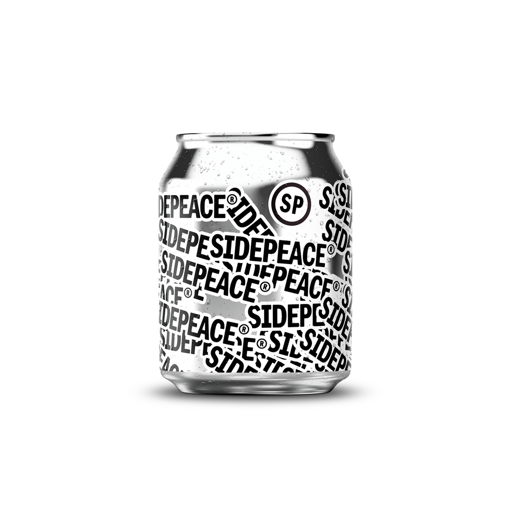 250ml classic can mockup template with artwork applied and condensation effect – Photoshop PSB | SIDEPEACE