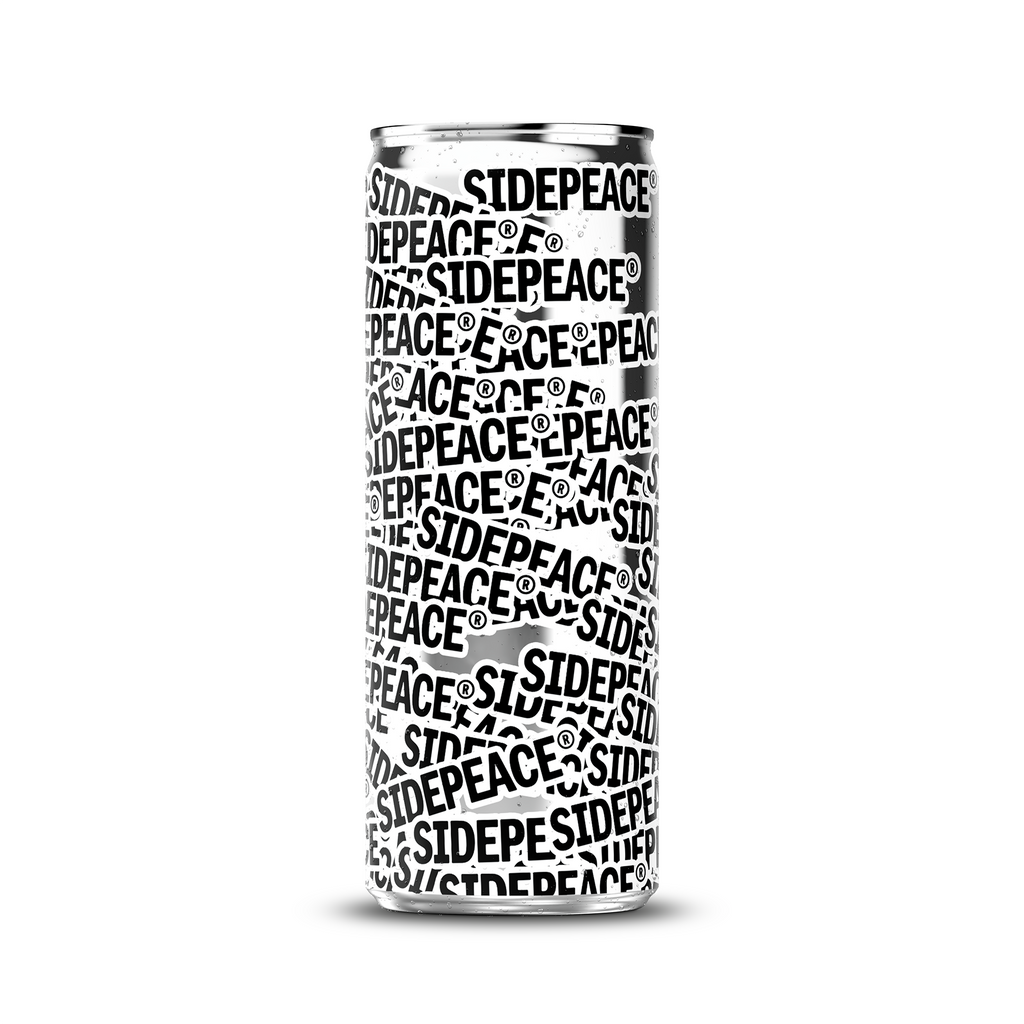 275ml 9oz slim can mockup template with artwork applied and condensation effect – Photoshop PSB | SIDEPEACE