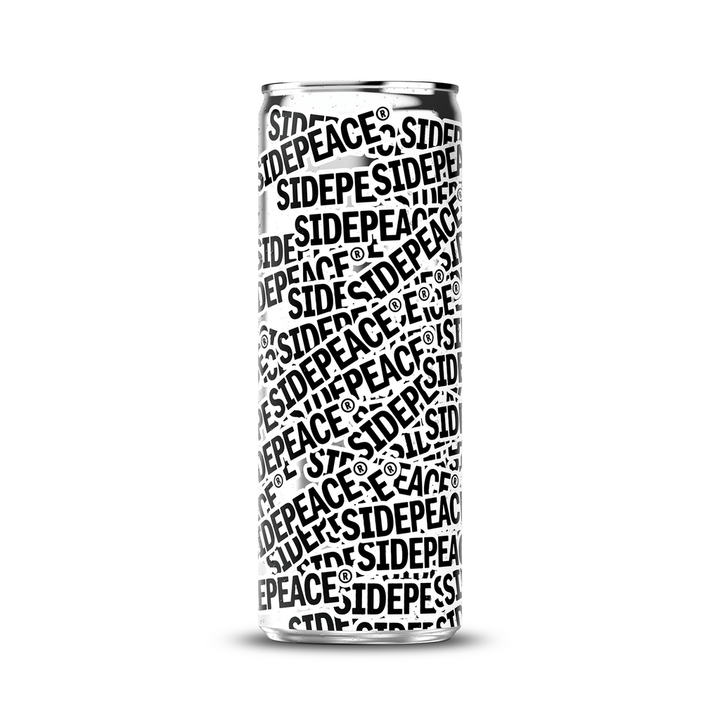 355ml 12oz sleek can mockup template with artwork applied and condensation effect – Photoshop PSB | SIDEPEACE