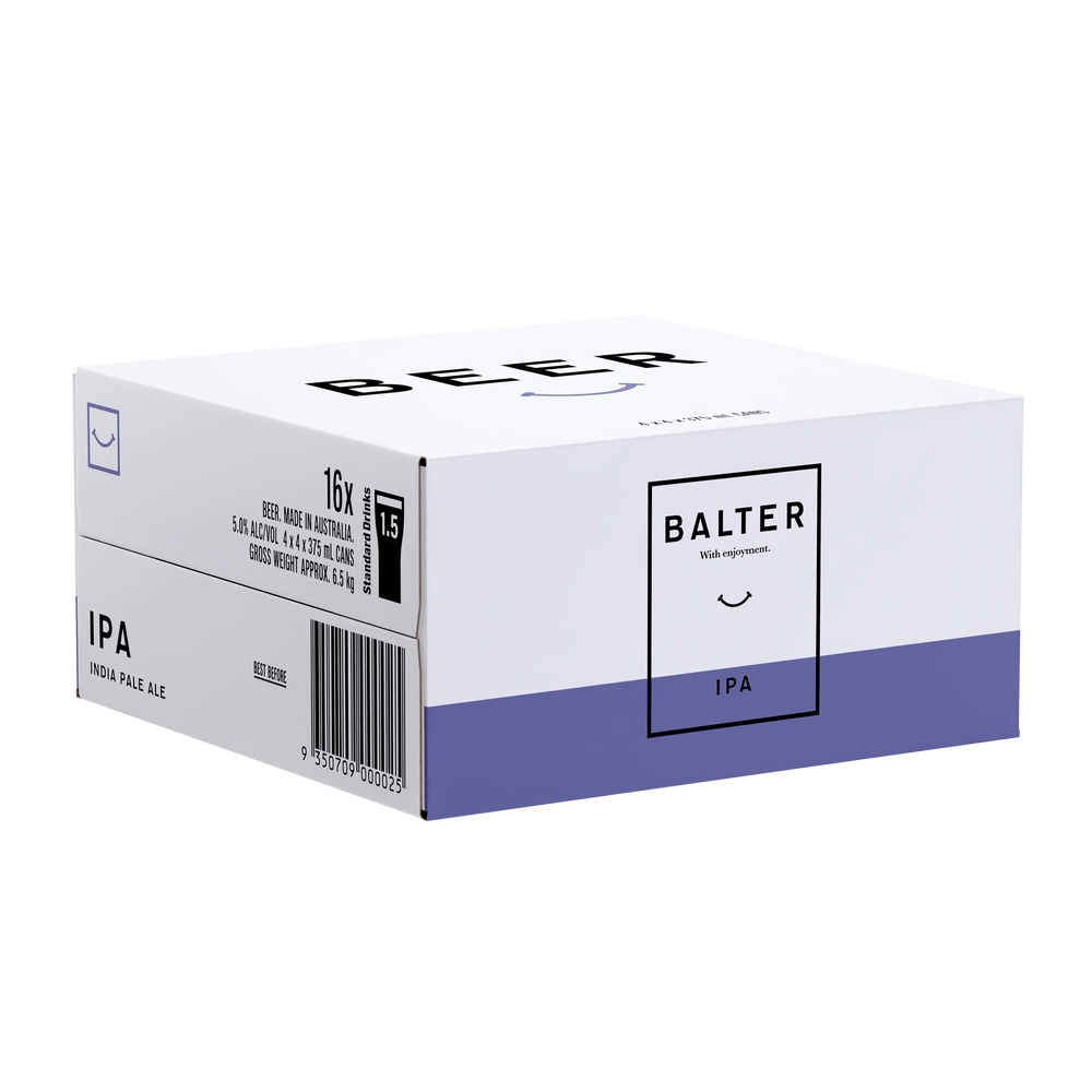 Balter Brewing CGI Product Library Core range 16 packs and cartons