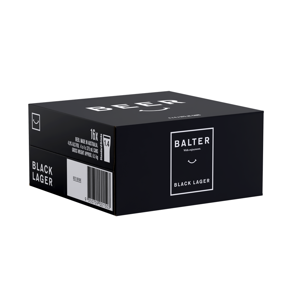 Balter Brewing CGI Product Library Core range 16 packs and cartons