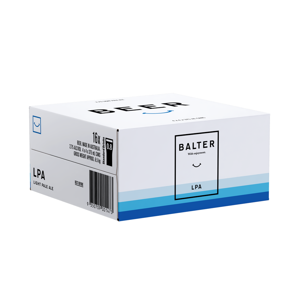 Balter Brewing CGI Product Library Core range 16 packs and cartons