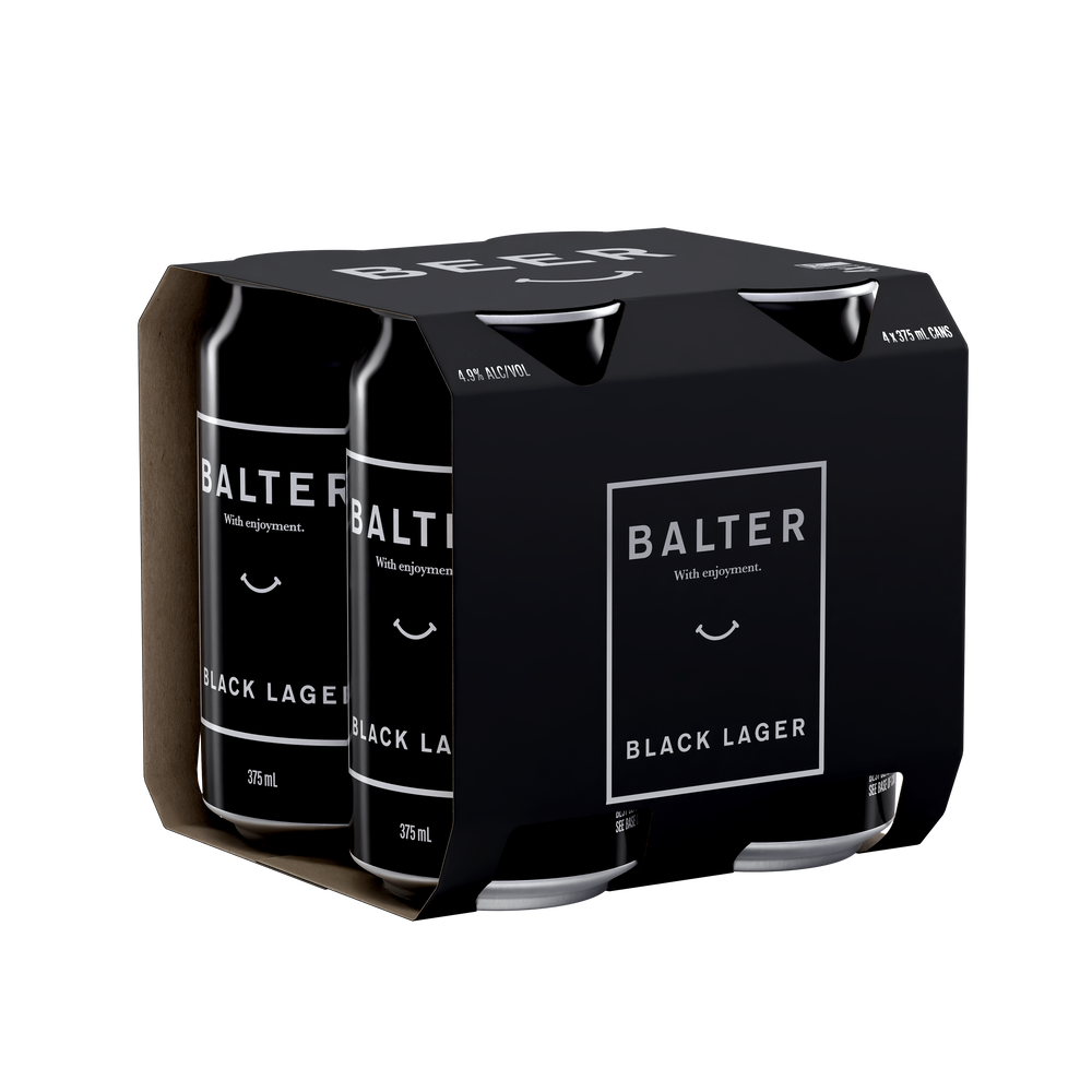 Balter Brewing CGI Product Library Core range 4 packs and clusters