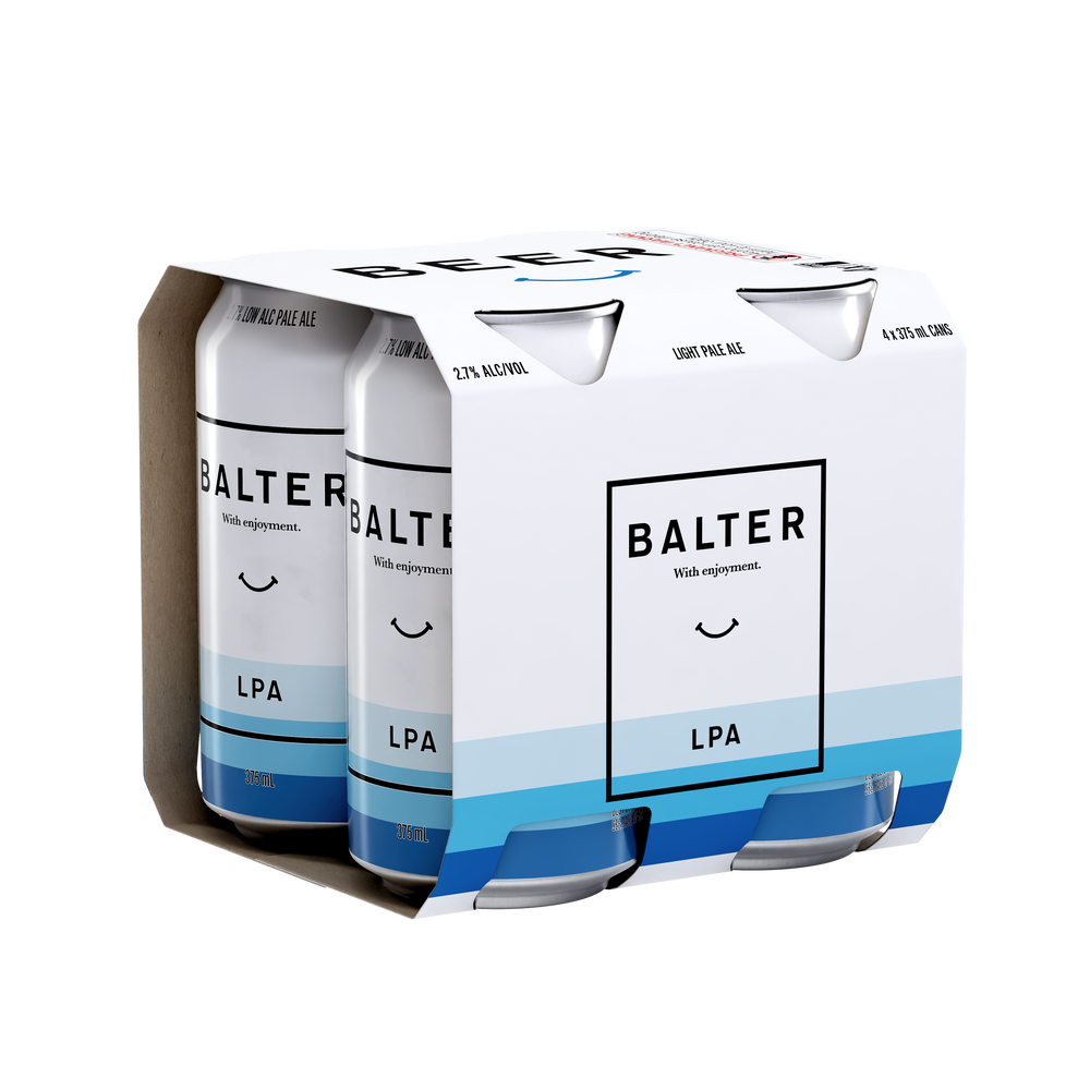 Balter Brewing CGI Product Library Core range 4 packs and clusters