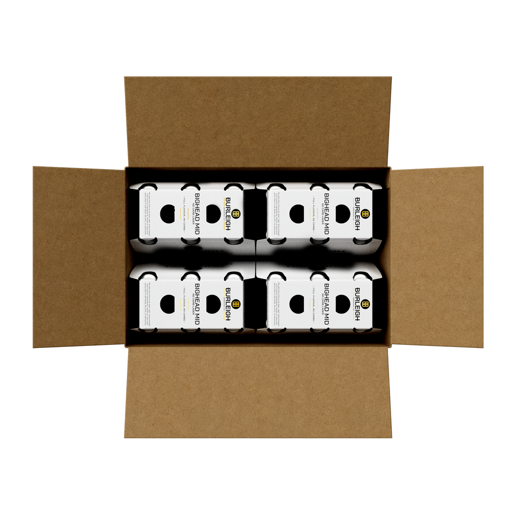 Burleigh Brewing CGI Product Library Bottle cartons