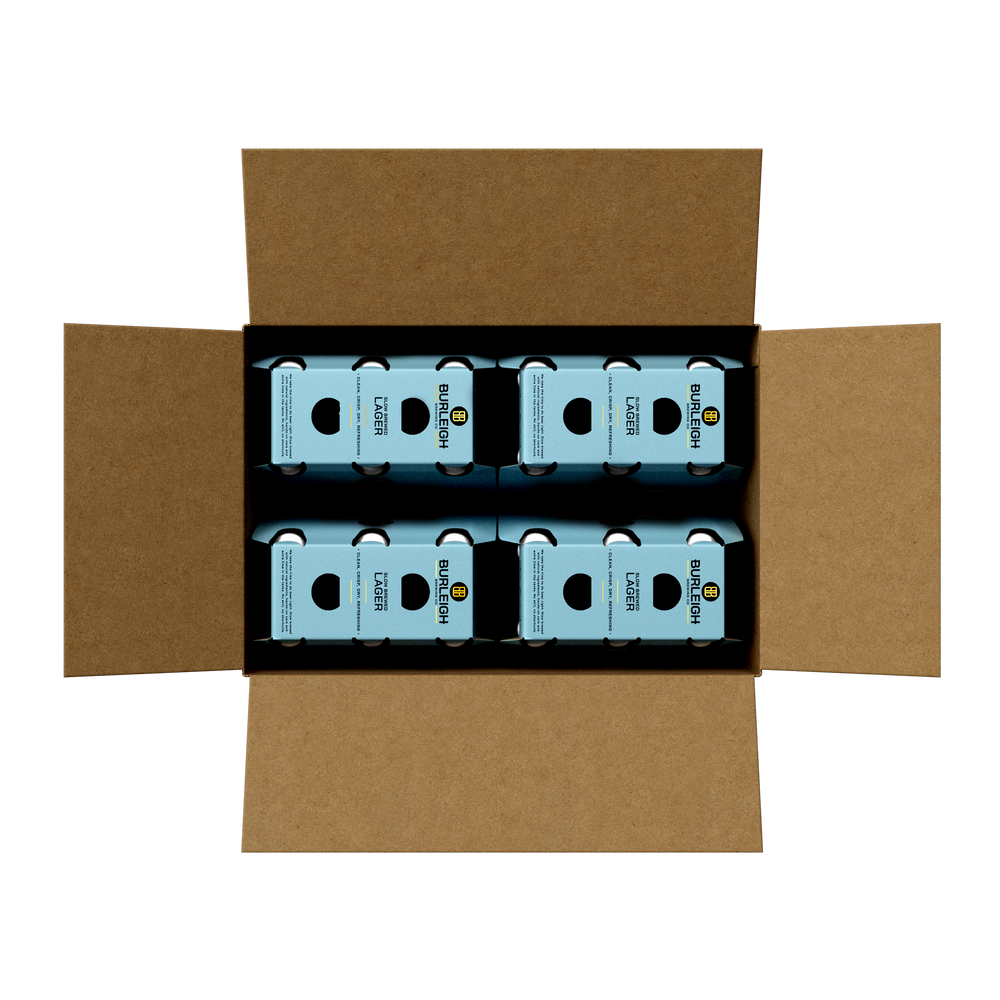 Burleigh Brewing CGI Product Library Bottle cartons