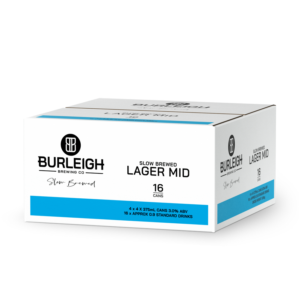 Burleigh Brewing CGI Product Library Can cartons