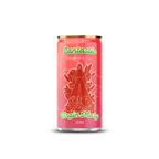 200ml 7oz slim can mockup template with full wrap label artwork applied | Photoshop PSB | SIDEPEACE