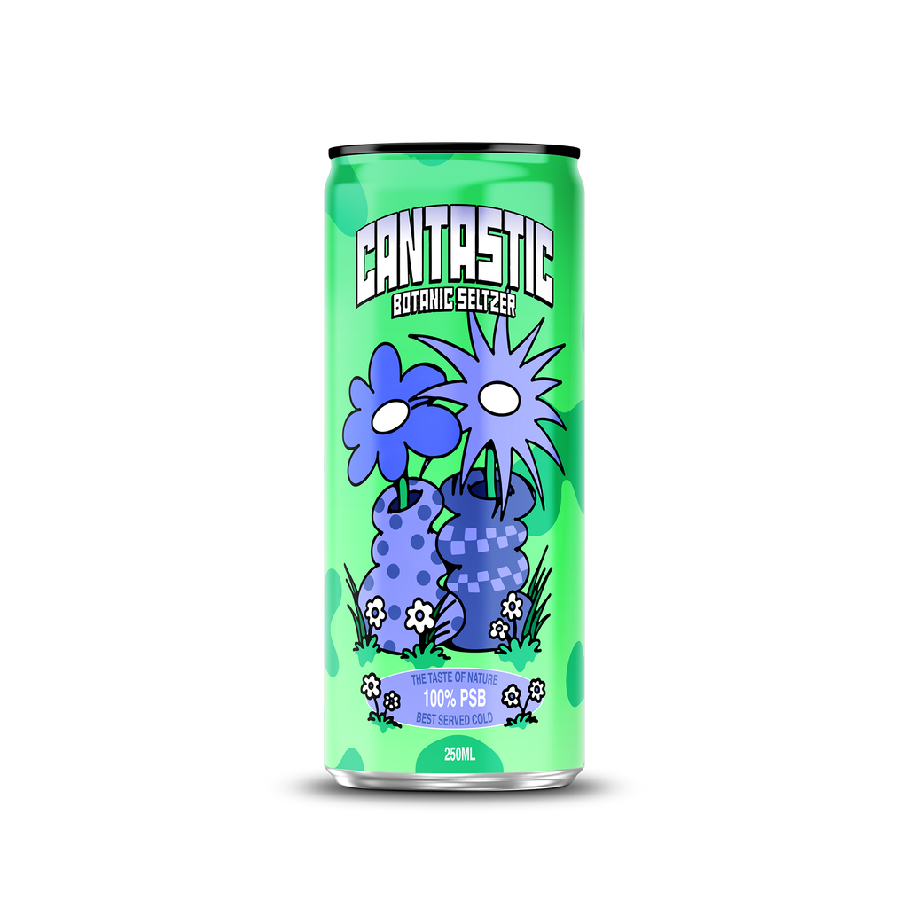 250ml 8oz slim energy drink can mockup template with full wrap label artwork applied | Photoshop PSB | SIDEPEACE