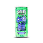 250ml 8oz slim energy drink can mockup template with full wrap label artwork applied | Photoshop PSB | SIDEPEACE