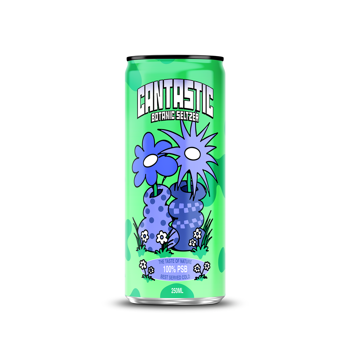 250ml / 8.4 oz Slim Can Photoshop Mockup Template
