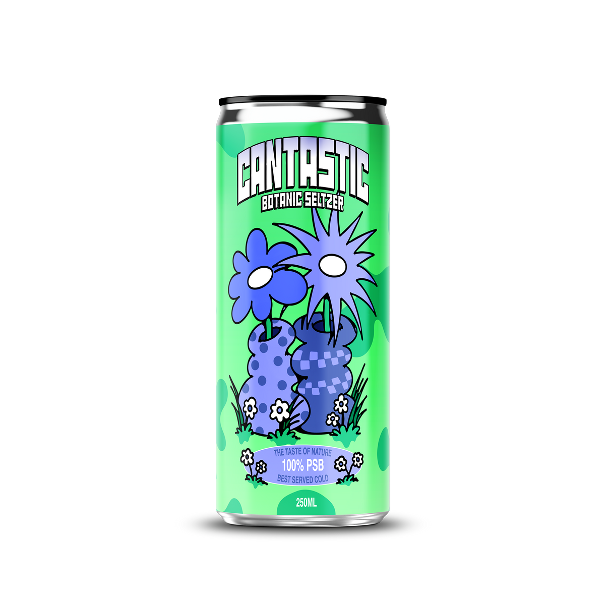 250ml / 8.4 oz Slim Can Photoshop Mockup Template
