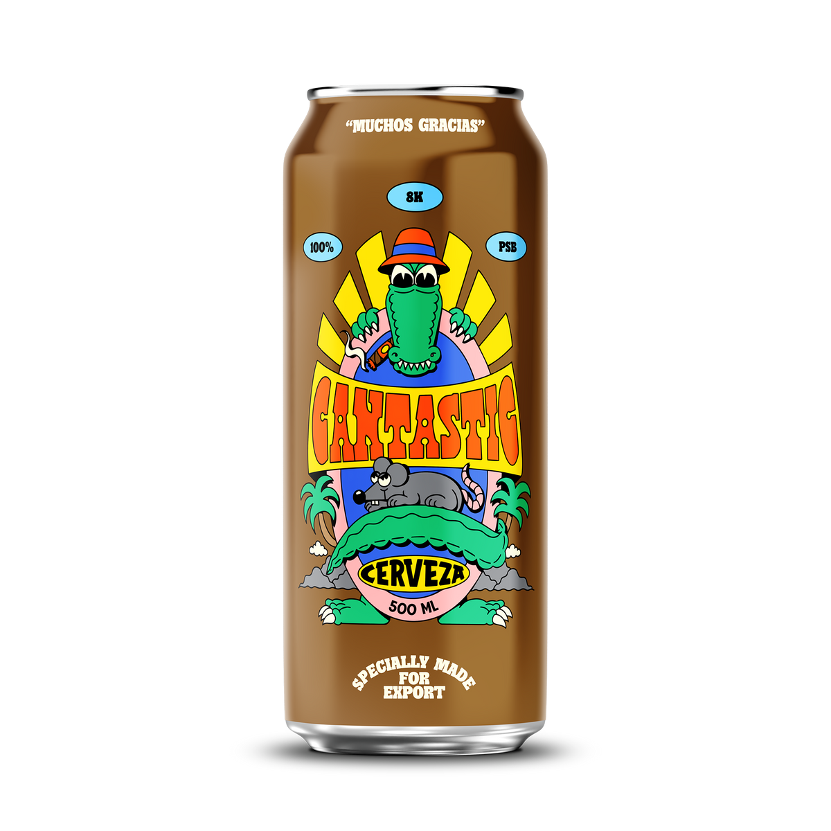 500ml / 16 oz Tallboy Classic Can Photoshop Mockup Template